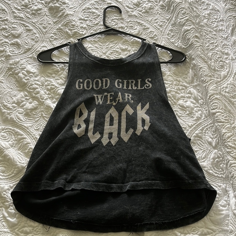 Grunge style crop top forever 21
